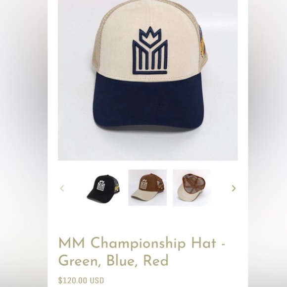 New MILLII MERCH MM Championship Hat - Picture 3 of 9
